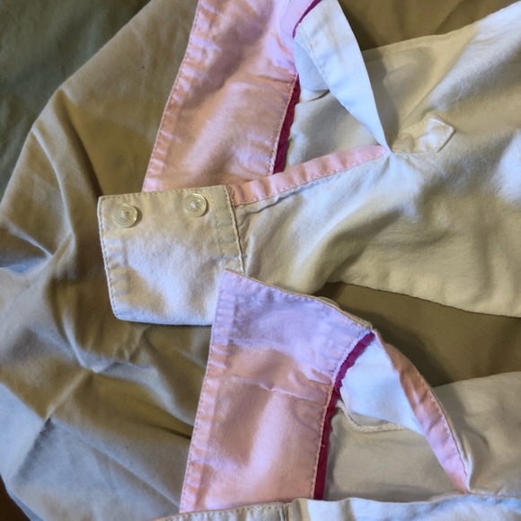 Tommy Hilfiger white button up blouse. - Picture 5 of 10